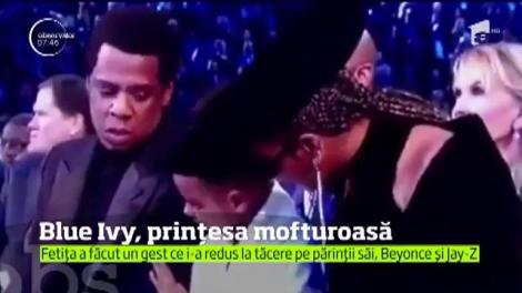 Are numai şase ani, dar fiica cea mare a lui Beyonce se poartă deja ca o vedetă