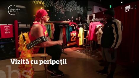 Vizită cu peripeții la Muzeul Figurilor de Ceară din Orlando! Hulk Hogan se afla printre statui