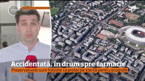 Asistentă medicală accidentată pe trecerea de pietoni, în drum spre farmacie