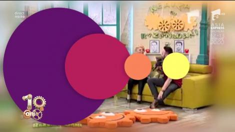 NEATZA LA 10 ANI! Imagini de colecție cu JO, în urmă cu zece ani, în platoul de la Neatza: "Eu ca eu, dar Dani cum arătaaa!"