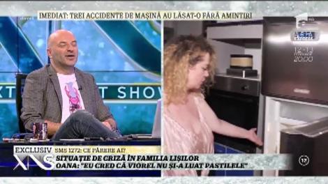 Oana Lis: ”Viorel nu mă mai lasă să intru în camera lui. Cred că nu și-a luat pastilele!”