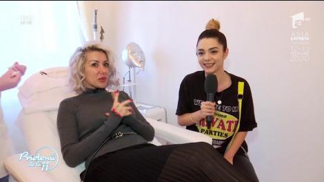 Cum se răsfaţă Raluca de la Bambi la un salon de înfrumuseţare