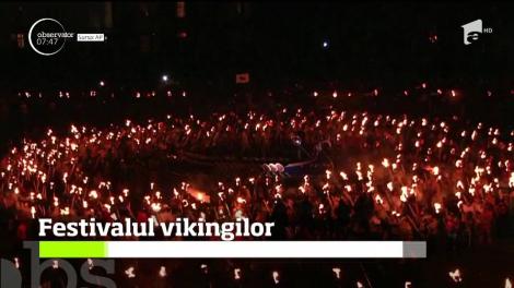 Vikingii au invadat zilele acestea un orăşel din Scoţia