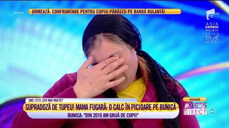 ”Copilașul tău a rămas plângând după tine în poartă!” Drept răsplată, mama fugară o amenință cu bătaia pe bunica care îi crește copiii!