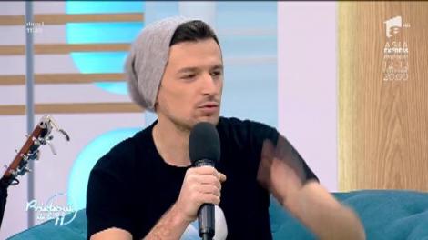 Radu Sîrbu, fostul membru al trupei O-zone, în platoul "Prietenilor". Artistul a lansat o nouă melodie: ”Dragoste-n furtună”. Sună bine de tot!