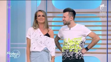 Șoc și groază, în platoul "Prietenilor de la 11"! Diana Munteanu, fugărită de un șobolan. I-au dat lacrimile! Florin Ristei: "L-am visat! Îți iau doi la reducere"