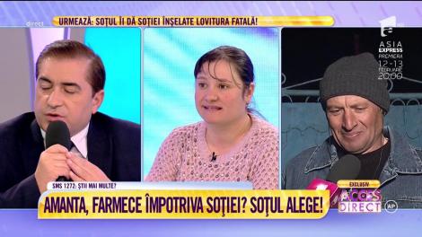 Ce spune bărbatul acuzat că şi-a înşelat soţia?