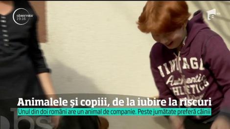 Jumătate din populaţia României are un animal de companie. Beneficii sunt, mai ales în familiile cu copii, dar există şi câteva pericole