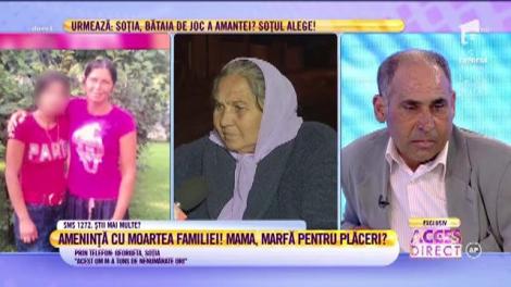 Georgeta, soția bărbatului care amenință moartea familiei: "Acest om m-a tuns de nenumărate ori"