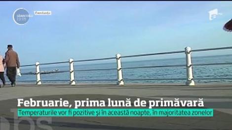 Au fost 18 grade în sudul ţării. Un val de căldură record a adus primăvara peste România, mai devreme ca niciodată