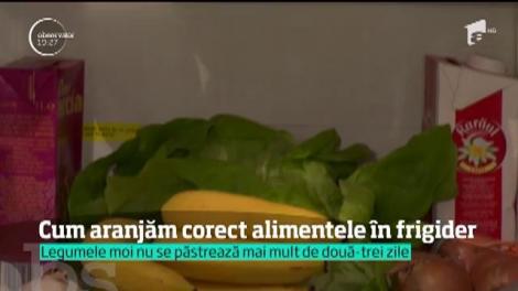 Putem să ajungem la spital dacă nu depozităm mâncarea corespunzător! Majoritatea românilor au transformat firigderul în cămară