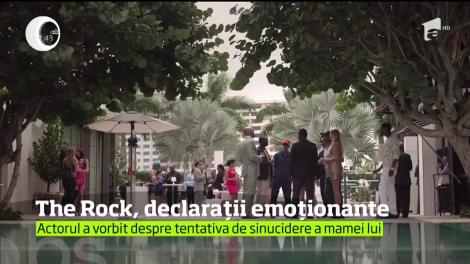 The Rock face declaraţii emoţionante pe Instagram