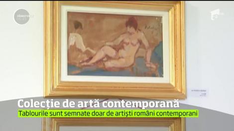 Palatul Mogoşoaia a găzduit prima expoziţie de colecţie de artă contemporană din România