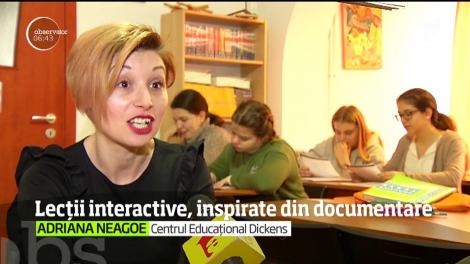 Lecții interactive, organizate de Fundaţia Dan Voiculescu