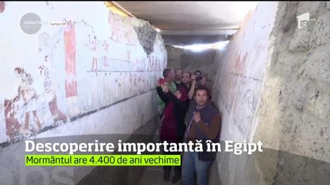 Descoperire istorică în Egipt! Mormânt vechi de peste 4.400 de ani