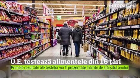 Comisia Europeană va testa produsele alimentare din 16 ţări ale Uniunii