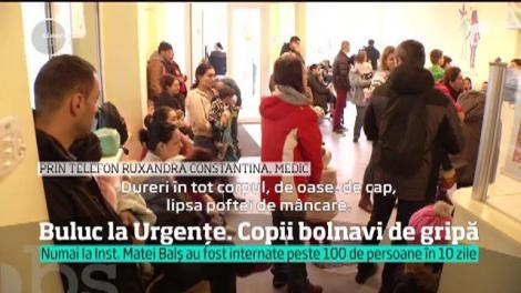 Un val de gripă ucigaşă a făcut opt victime în România. Sute de pacienţi ajung în fiecare zi la camera de gardă
