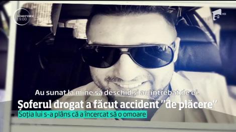 Şoferul care a provocat un carambol în centrul Capitalei era drogat şi conducea fără permis!