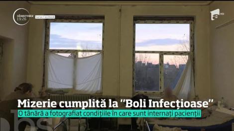 Imaginile groazei într-un spital din România anului 2018. Pacienţii cu boli infecţioase sunt internaţi în saloane care arată ca nişte subsoluri