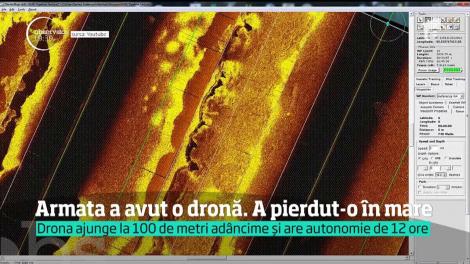 Armata a avut o dronă! A pierdut-o în mare