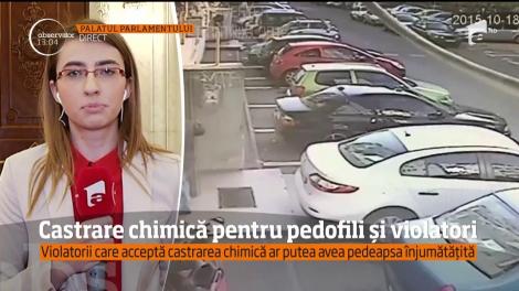 Violatorii recidivişti ar putea obţine o reducere semnificativă a pedepselor cu închisoare, dacă acceptă să fie castraţi chimic