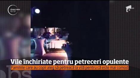 Vile închiriate pentru petreceri opulente
