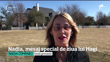 De la 10 pentru 10! Hagi a primit un mesaj special, de ziua lui, din partea Nadiei Comăneci