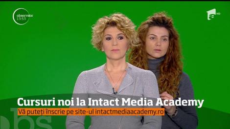 Cursuri noi la Intact Media Academy