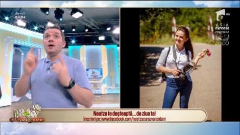 Neatza te deşteaptă... de ziua ta! La mulți ani, Cristina!