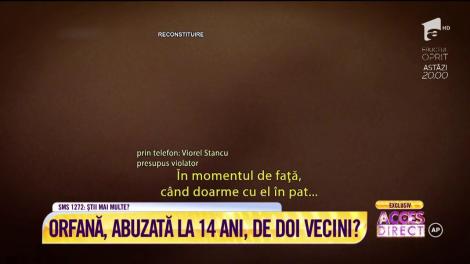 Viorel Stancu, al doilea presupus violator: "Eu sunt bolnav de epilepsie şi nici nu pot întreţine relaţii intime"