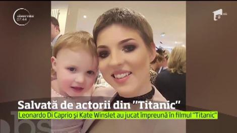 Leonardo di Caprio şi Kate Winslet au salvat de la moarte o tânără căreia medicii îi mai dăduseră doar şase luni de trăit