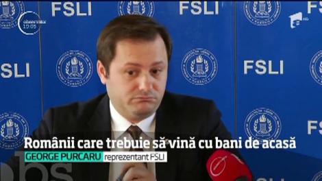 Românii care trebuie să vină cu bani de acasă