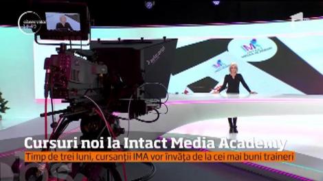 Școala de televizune Intact Media Academy continuă înscrierile pentru prima serie din acest an! Drumul către celebritate începe aici!