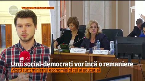 Abia a fost instalat, Guvernul Dăncilă și riscă deja o remaniere. Propunerea vine din PSD