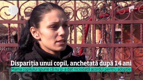 Dispariţia unui copil, anchetată după 14 ani