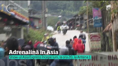 Șapte perechi și o cursă nebună! Asia Express, show-ul &icirc;n care aventura e 100% reală, &icirc;ncepe luni, 12 februarie, de la ora 20.00 la Antena 1