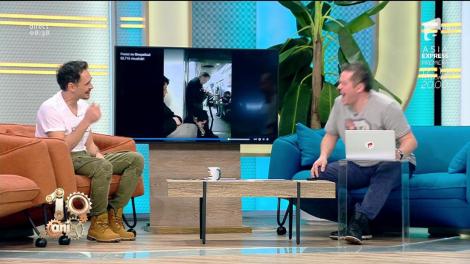 Râzi cu lacrimi și îți faci cruce! Un rocker agitat face un recital dureros la metrou! Capul ține loc de...tobe!