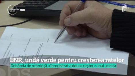 Banca Naţională majorează dobânda-cheie pentru a doua lună consecutiv