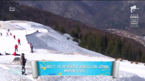 Sorica din Azuga, una dintre cele mai căutate pârtii de schi