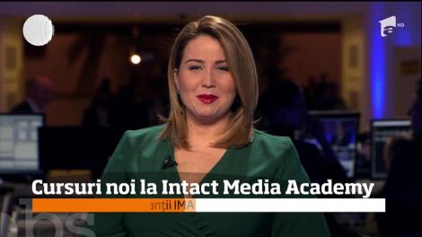 Intact Media Academy, şcoala de televizune, continuă înscrierile pentru prima serie din acest an