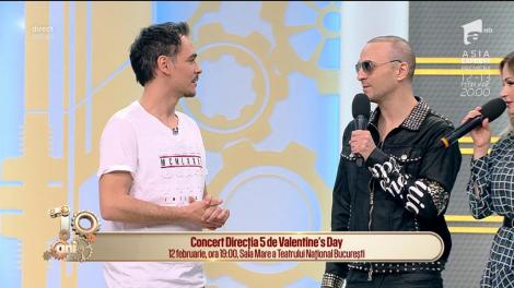 Direcția 5, invitație la concert: ”Vă așteptăm cu drag pe toți”