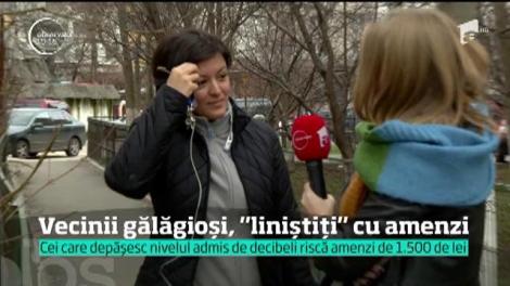 Vecinii prea zgomotoşi ar putea fi "liniştiţi" cu amenzi usturătoare. E propunerea unui deputat