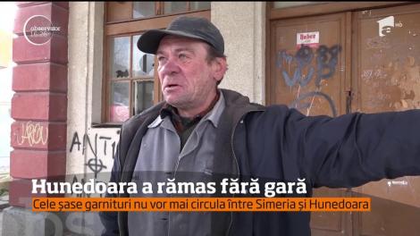 Municipiul Hunedoara rămâne fără gară!