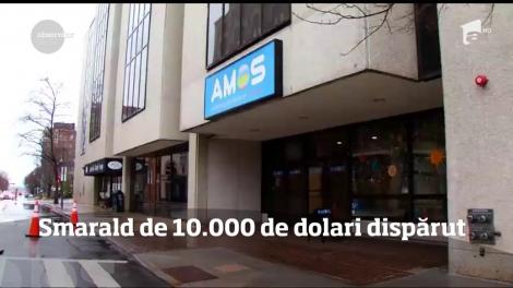 Pierdere de proporţii la muzeul de ştiinţă din oraşul Asheville, Carolina de Nord. Un smarald de 10 mii de dolari a fost dat dispărut