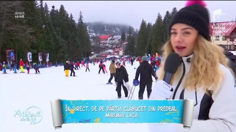 Predeal, una dintre cele mai căutate stațiuni din România! În sezonul de schi, turiștii aleg să meargă pe pârtia Clăbucet