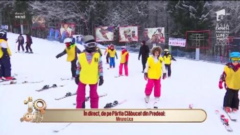 Pârtia din Predeal, perfectă de schi!