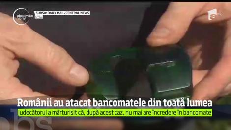 Românii au atacat bancomatele din toată lumea