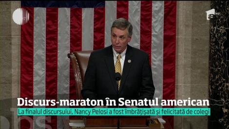 Liderul opoziţiei democrate a stabilit un record în Congresul American
