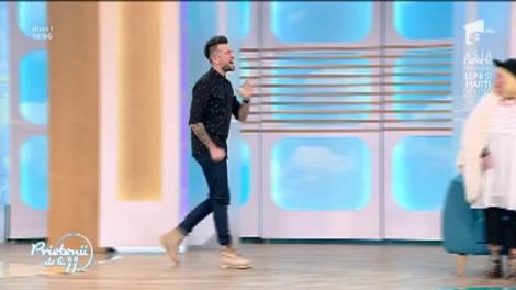 Recital de excepție la "Prietenii de la 11"! Florin Ristei, spectacol complet neașteptat alături de Gabriela Carlaonta!