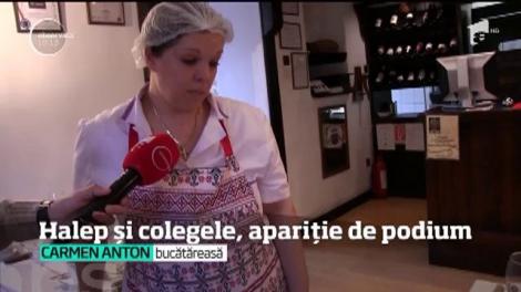 Simona Halep face senzaţie şi când nu joacă!